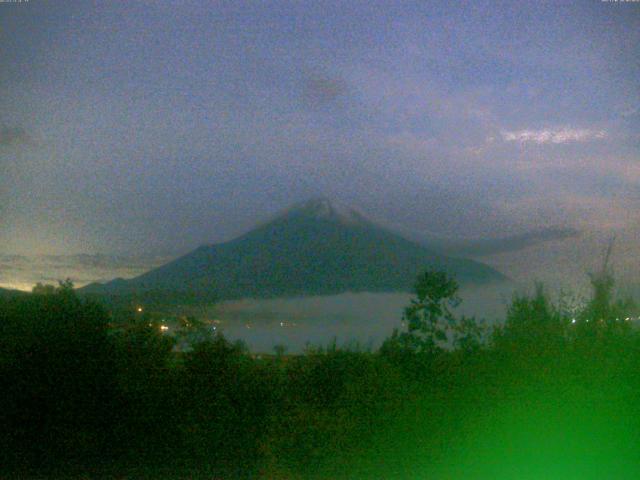 山中湖からの富士山