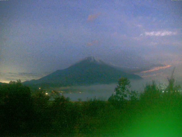 山中湖からの富士山