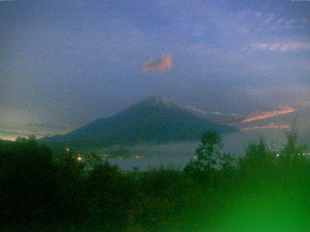 山中湖からの富士山