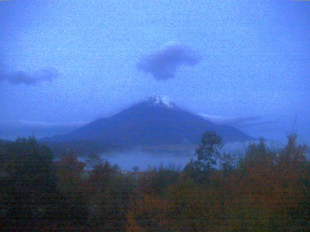 山中湖からの富士山