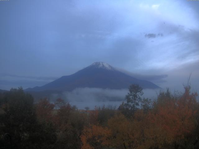 山中湖からの富士山