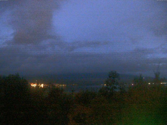 山中湖からの富士山