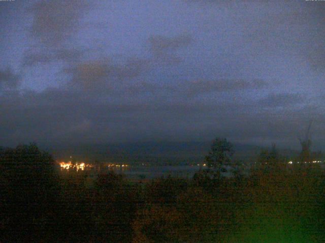 山中湖からの富士山