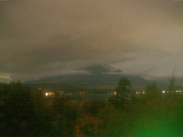 山中湖からの富士山