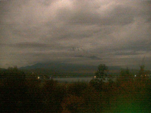 山中湖からの富士山