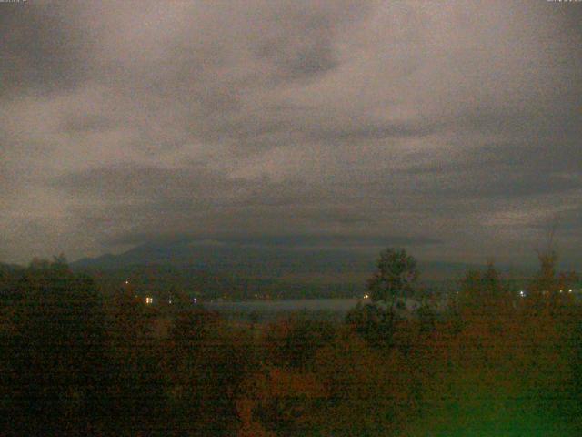 山中湖からの富士山