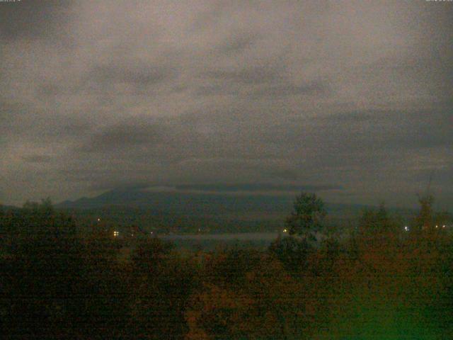 山中湖からの富士山