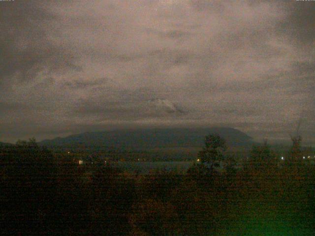 山中湖からの富士山