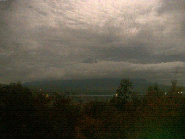 山中湖からの富士山