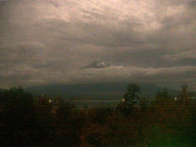 山中湖からの富士山