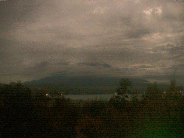 山中湖からの富士山