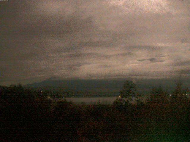 山中湖からの富士山