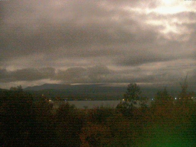 山中湖からの富士山