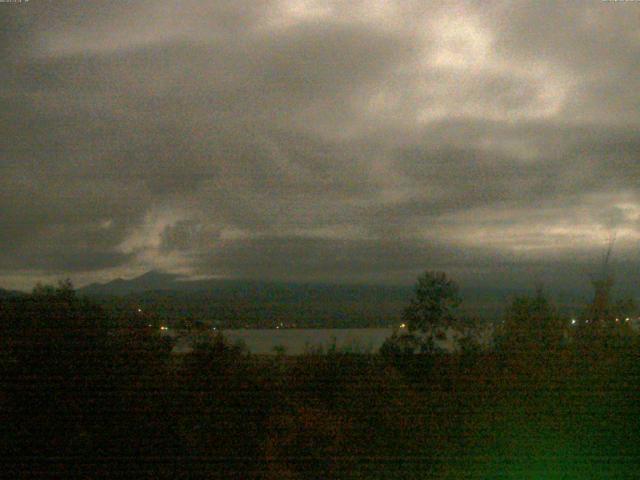 山中湖からの富士山