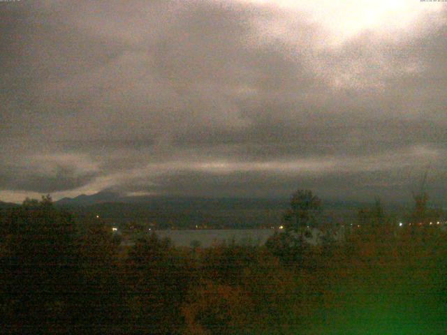 山中湖からの富士山