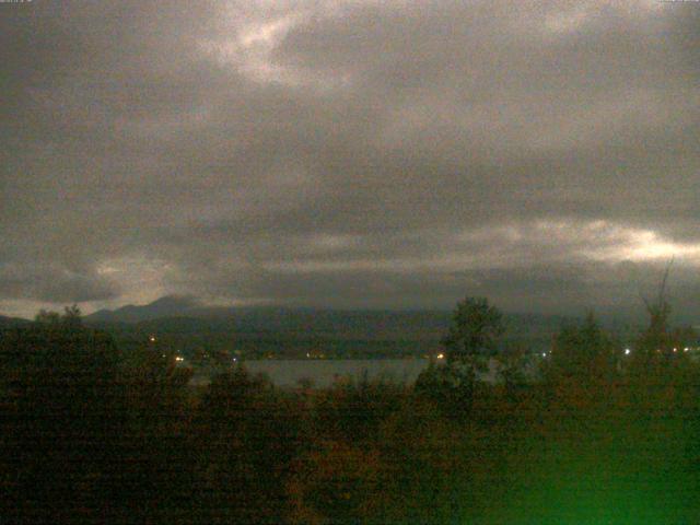 山中湖からの富士山