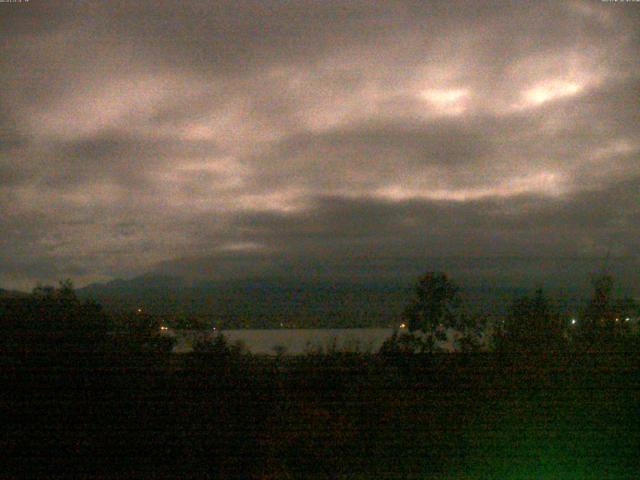 山中湖からの富士山