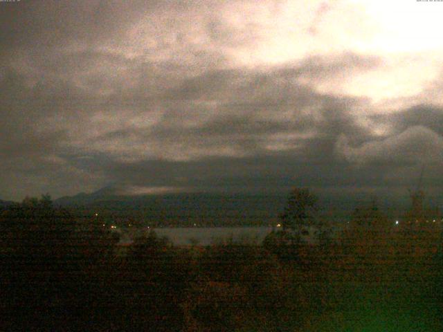 山中湖からの富士山