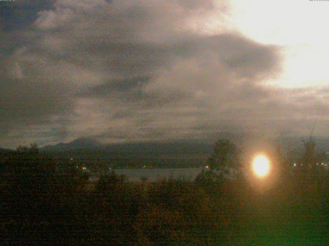 山中湖からの富士山