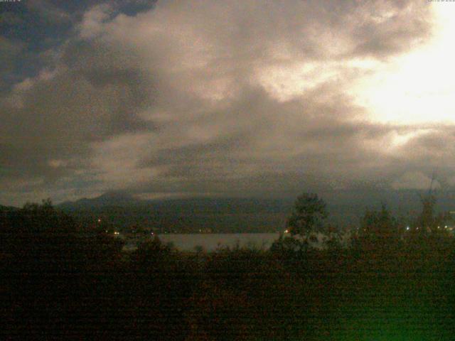 山中湖からの富士山