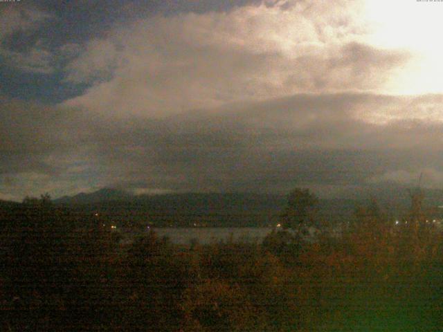 山中湖からの富士山