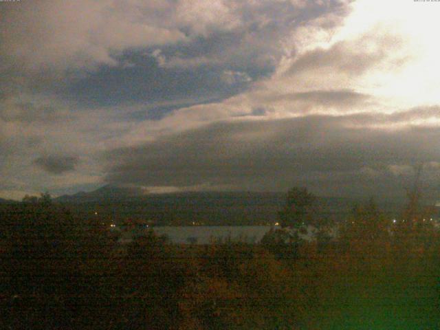 山中湖からの富士山