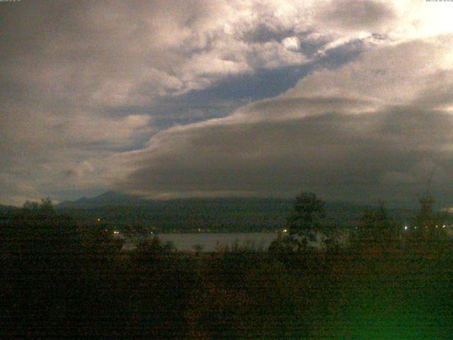 山中湖からの富士山