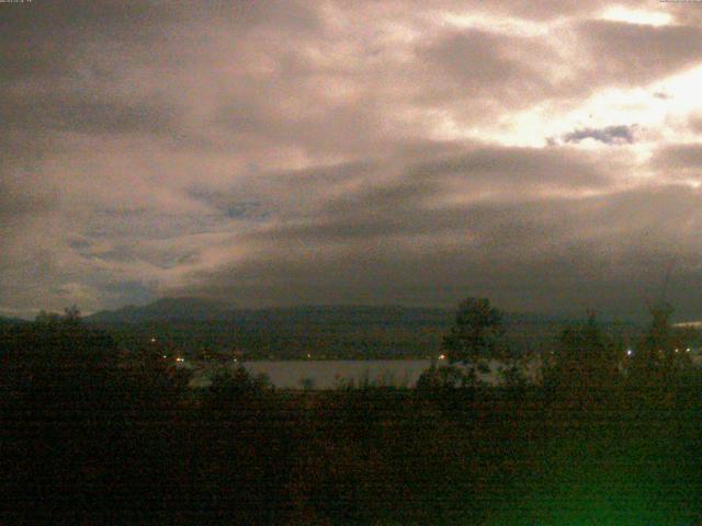 山中湖からの富士山