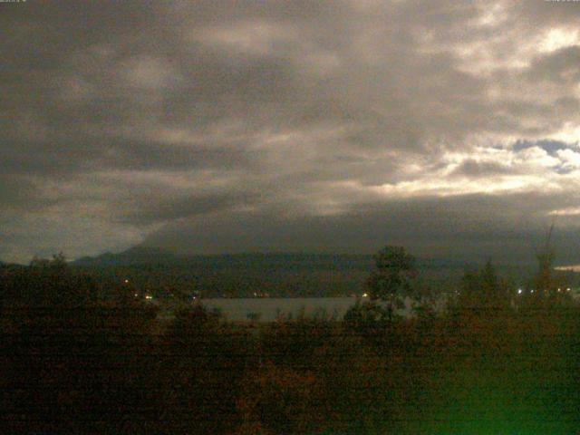 山中湖からの富士山