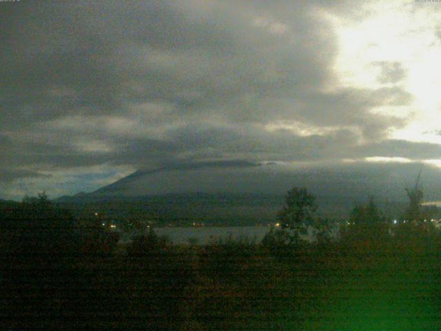 山中湖からの富士山