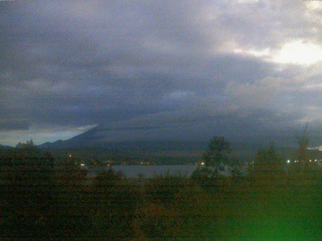 山中湖からの富士山