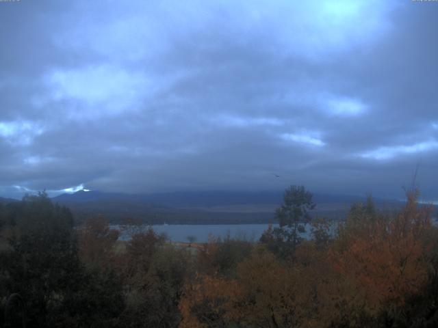山中湖からの富士山