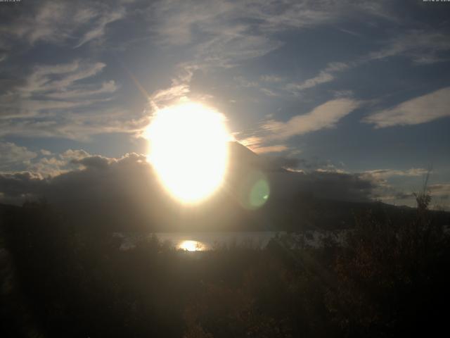 山中湖からの富士山