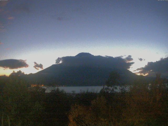 山中湖からの富士山