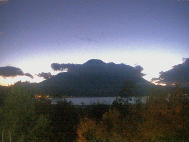 山中湖からの富士山