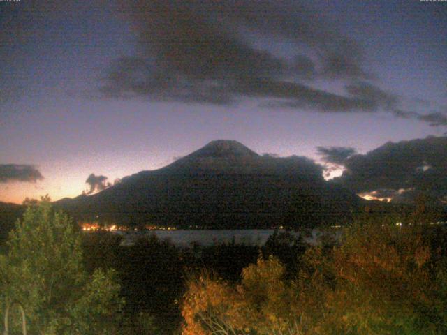 山中湖からの富士山