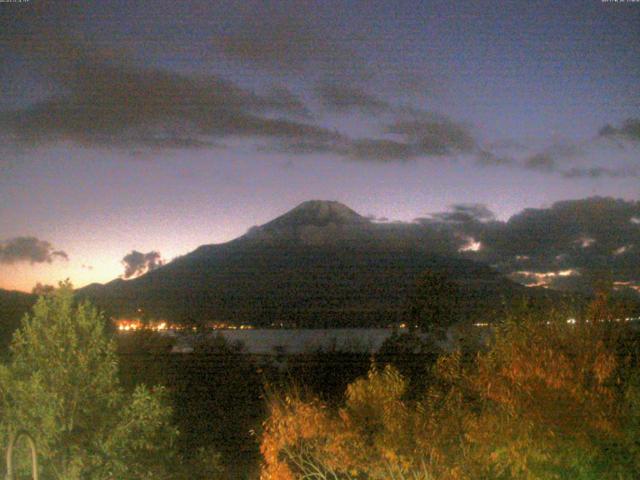 山中湖からの富士山