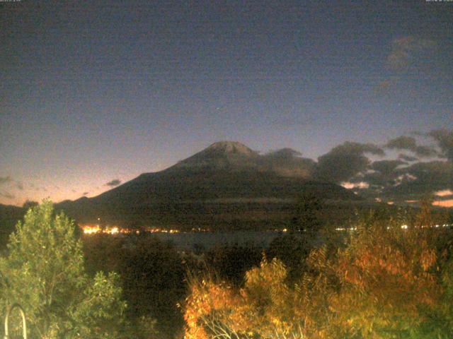 山中湖からの富士山