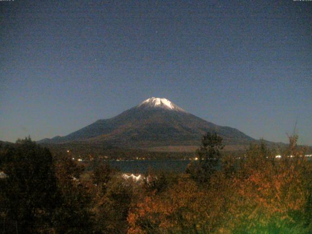 山中湖からの富士山