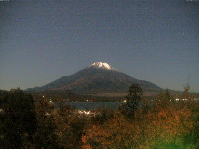 山中湖からの富士山