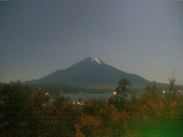 山中湖からの富士山