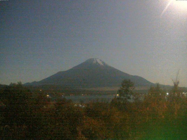 山中湖からの富士山