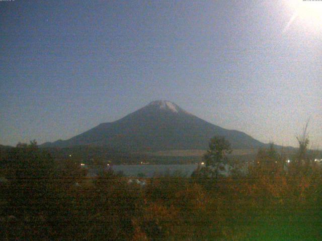 山中湖からの富士山