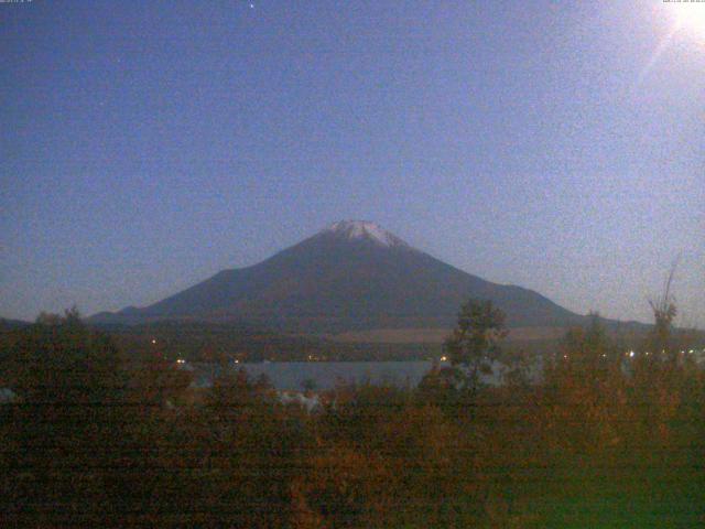 山中湖からの富士山