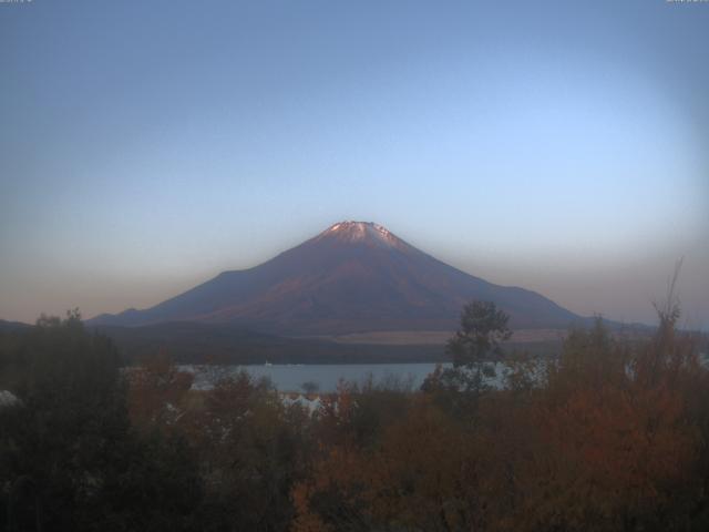 山中湖からの富士山