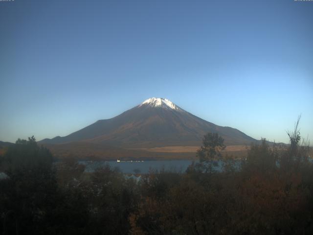 山中湖からの富士山