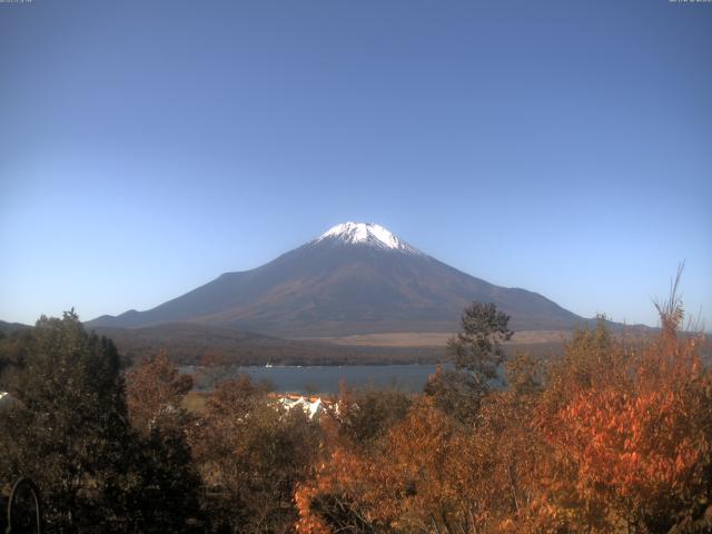 山中湖からの富士山