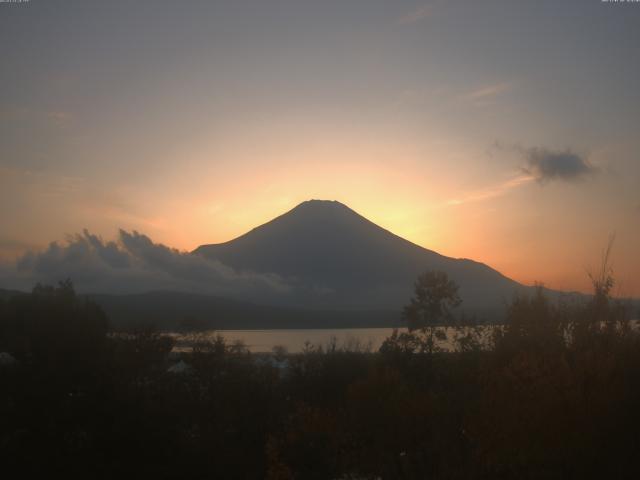 山中湖からの富士山