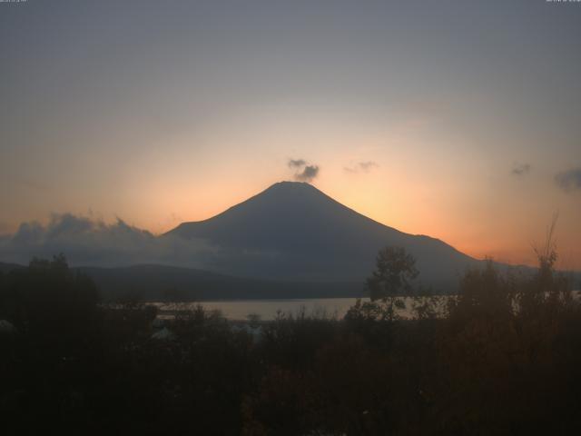 山中湖からの富士山