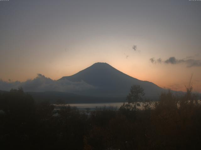 山中湖からの富士山